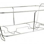 Thumbnail image #1 for Winco C-1F Full-Size Chafer Stand for One 2-Inch-Deep Stainless Steel or Foil Tray Case of 10