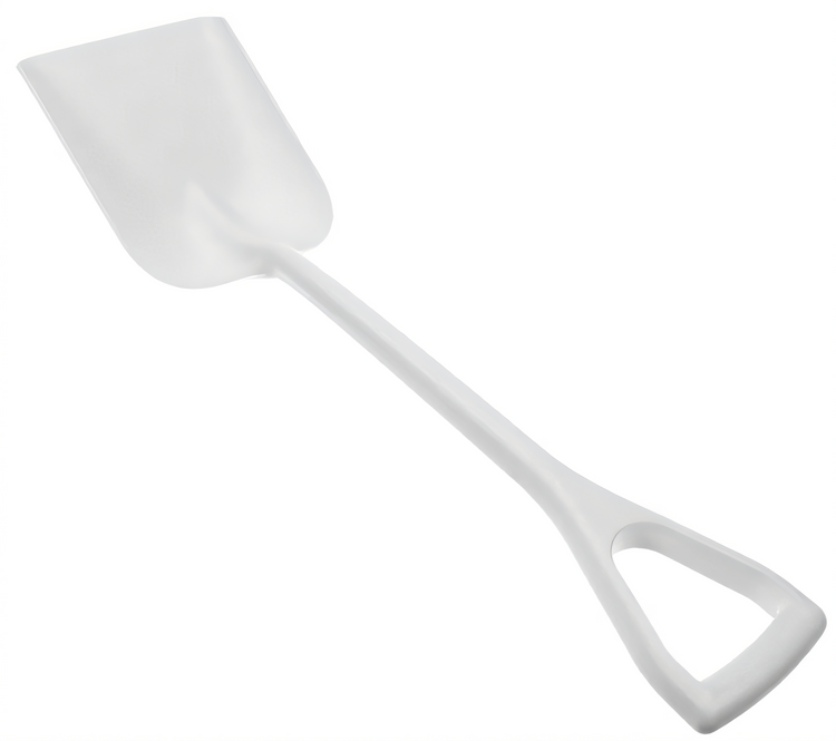 Product image #1 for 37-Inch High-Density White Poly Ice Shovel