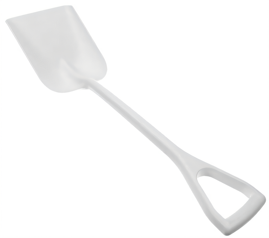 Product image #1 for 37-Inch High-Density White Poly Ice Shovel