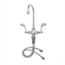 Thumbnail image #1 for T&S Brass B-0309 Double Pantry Mixing Faucet with Swivel Gooseneck and Wrist-Action Handles
