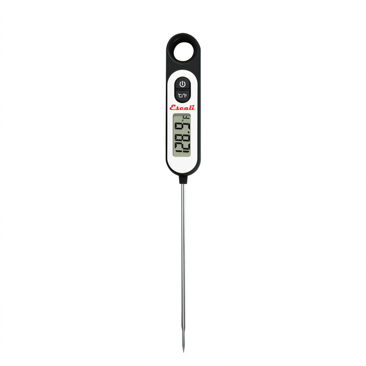 Product image #1 for Escali Digital Long Stem Pocket Probe Thermometer, 5.6-Inch Stainless Steel Probe, Black