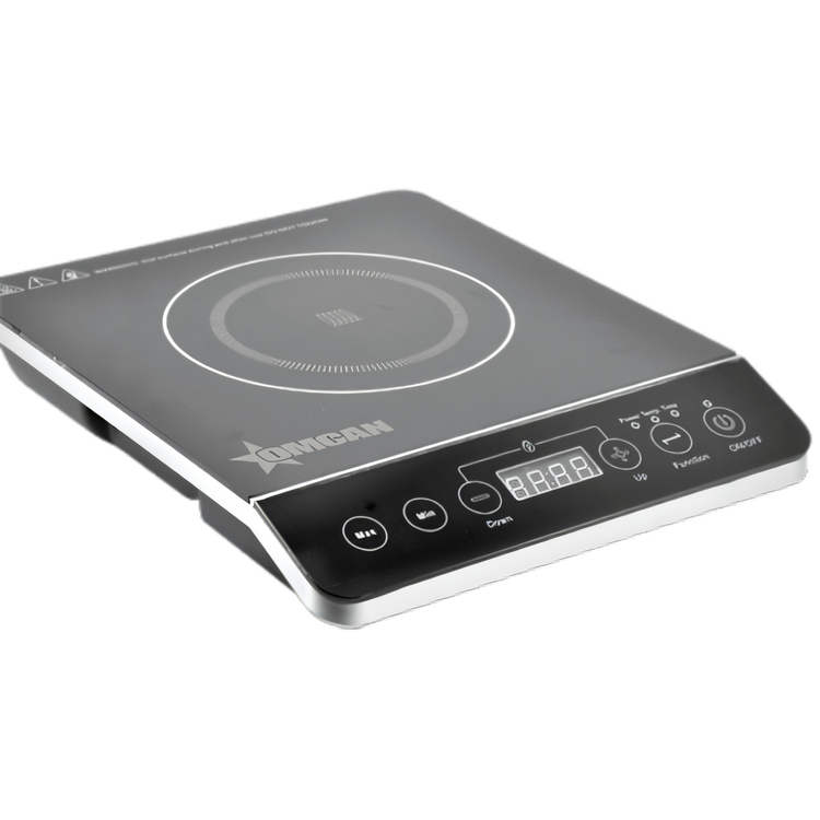 Product image #1 for Commercial Single Burner Countertop Induction Cooker with 11-1/2 x 11-1/2 Inch Cooking Surface