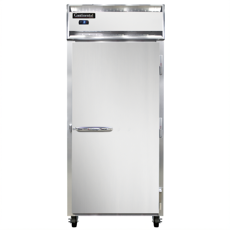 Product image #1 for Continental Refrigerator 1FXSN One-Section Extra-Wide Shallow Depth Reach-In Freezer