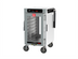 Thumbnail image #1 for Metro HotBlox™ Mobile Narrow 8-Pan Pass-Thru Insulated Holding Cabinet, Half-Height, Digital Touchscreen, Clear Front and Rear Doors