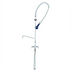Thumbnail image #1 for T&S Brass EasyInstall Single-Hole Deck-Mount Pre-Rinse Unit with 10-Inch Add-On Faucet