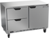 Thumbnail image #1 for Beverage Air 48-Inch Two-Section Undercounter Freezer With 2 Drawers and 1 Solid Door