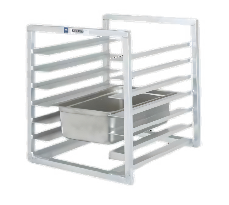 Product image #1 for Reach-In Aluminum End-Load Bun Pan & Steam Table Pan Rack, 4-Pan Capacity
