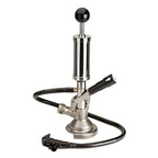 Thumbnail image #1 for Micro Matic USA 751-061 M-System Import Party Pump with Integrated Pressure Relief Valve, 4-Inch Chrome-Plated Pump, Tin-Nickel Plated Base
