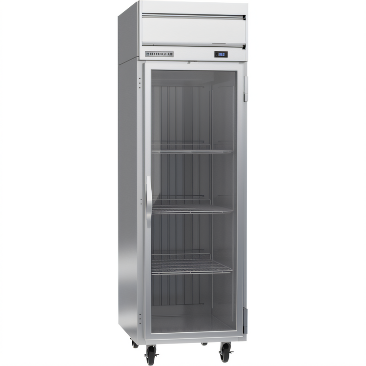 Product image #1 for Beverage-Air Horizon Series One-Section Right-Hand Hinged Glass Door Reach-In Refrigerator, Top-Mount, 22.28 Cu. Ft.