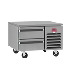 Thumbnail image #1 for Southbend (Middleby) Platinum 30084SB 84-Inch Low-Height Stainless Steel Freezer Base with 4 Drawers and Side-Mounted Refrigeration