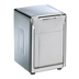 Thumbnail image #1 for San Jamar Classic Tabletop Lowfold Napkin Dispenser, 150-Napkin Capacity, Satin Stainless Steel
