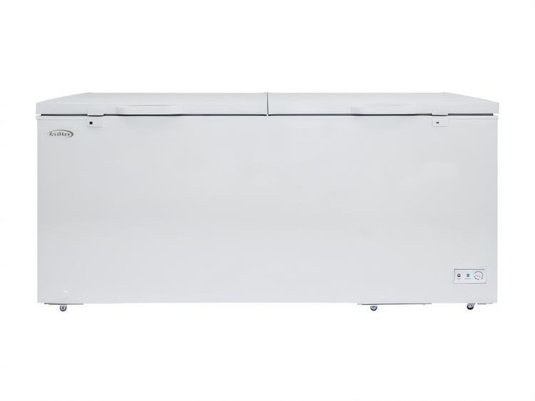 Product image #2 for KoolMore 79-Inch Commercial Chest Freezer, 30 Cu. Ft., Dual Vertical Swing Doors, White