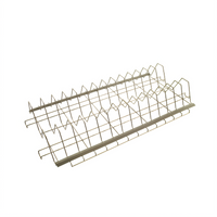 17-Pan Drying Rack for Steam Pans and GN 1/1 Pans, Fits 60 x 24 Shelves and Open Frames