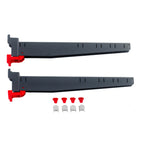 Thumbnail image #1 for Metro SmartLever SMA24A 24-Inch Cantilever Shelf Arm Pair with ArmKeepers, Mounting Hooks and Locking Wedges