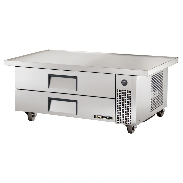 Product image #1 for True 60-Inch Refrigerated Chef Base with 2 Drawers and Stainless Steel Top