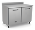 Thumbnail image #2 for Kelvinator Commercial 48-Inch Two-Section Worktop Freezer with Backsplash and Self-Contained Rear-Mounted Refrigeration
