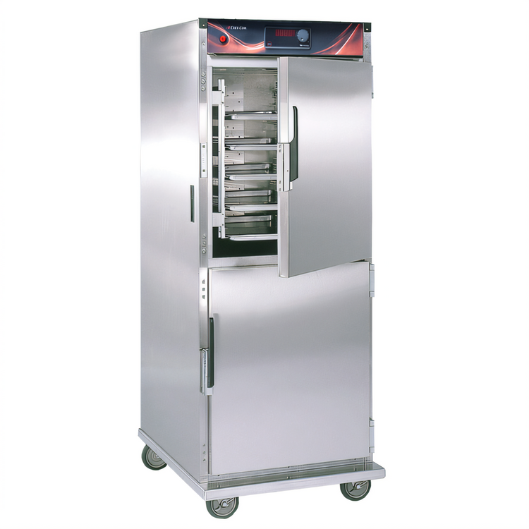 Product image #1 for Cres Cor Mobile Insulated Stainless Steel Heated Holding Cabinet, 32-Pan Capacity, Dutch Doors