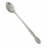 Winco Elegance 8-Inch Iced Tea Spoon, Heavy Weight, 18/0 Stainless Steel, Vibro Finish