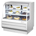 Thumbnail image #1 for Turbo Air 48 1/2-Inch Full-Service Refrigerated Bakery Display Case, Curved Tempered Glass, 15.6 Cu. Ft., Self-Contained