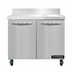 Thumbnail image #1 for Continental Refrigerator 36-Inch Two-Section Worktop Freezer with Solid Doors and 5-1/2-Inch Backsplash