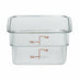 Thumbnail image #1 for Cambro 2SFSCW135 CamSquare® Commercial Food Storage Containers Case of 6