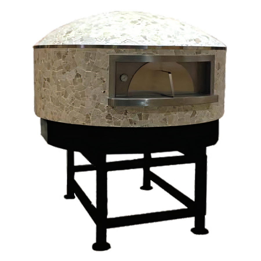Product image #1 for Univex Stone Hearth Round Gas Pizza Dome Oven, 11 x 12-Inch Pizzas, 55-1/8-Inch Cooking Chamber