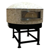 Univex Stone Hearth Round Gas Pizza Dome Oven, 11 x 12-Inch Pizzas, 55-1/8-Inch Cooking Chamber