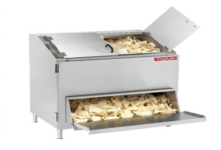 Product image #1 for Countertop Tostada Dispenser with Aluminum Doors