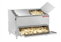 Countertop Tostada Dispenser with Aluminum Doors