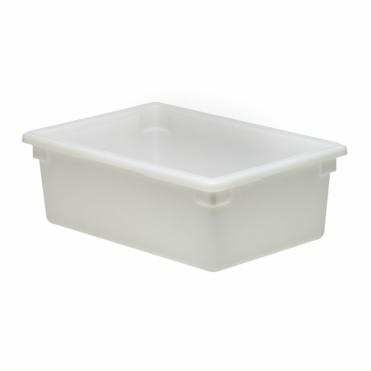 Product image #1 for Cambro 13 Gallon Natural White Polyethylene Food Storage Container, 18 x 26 x 9 Inches