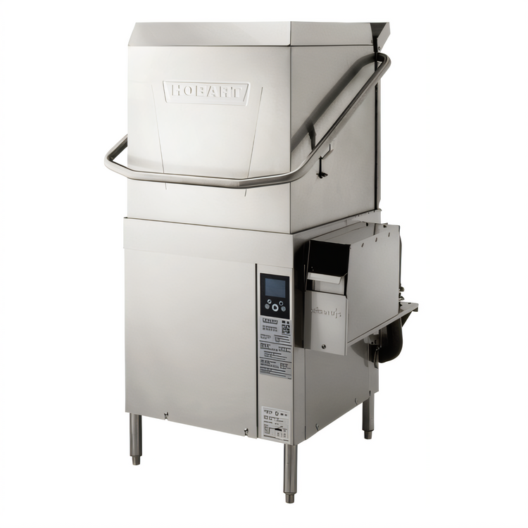 Product image #1 for Hobart AM16-ASR-2 High-Temp Automatic Soil Removal Door-Type Dishwasher, 52 Racks/Hour, 208-240V