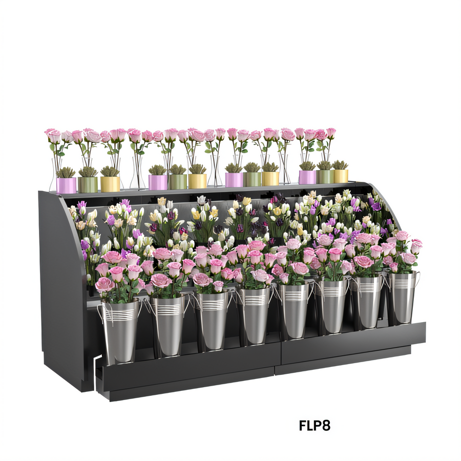 Product image #1 for Allure Self-Service Refrigerated Low-Profile Merchandiser with Remote DX Refrigeration