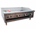 Thumbnail image #1 for Comstock-Castle Diner Series 48-Inch Countertop Gas Griddle with Thermostatic Controls and Polished Steel Plate