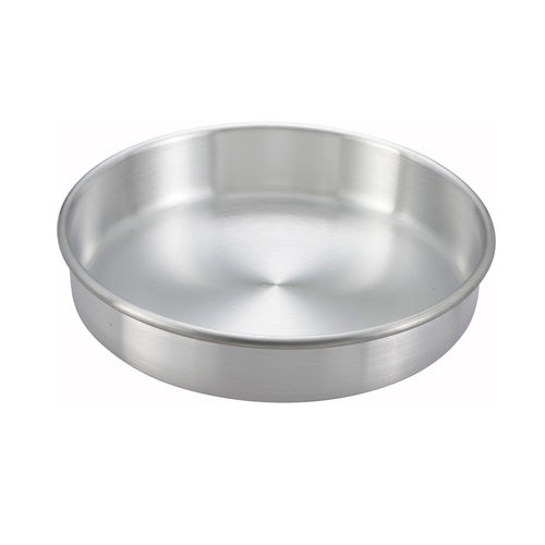 Product image #1 for Winco ACP-092 9-Inch Round Aluminum Layer Cake Pan, 2-Inch Deep