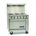 Thumbnail image #1 for Imperial Pro Series 36-Inch Electric Restaurant Range with 6 Round Elements and Open Cabinet Base