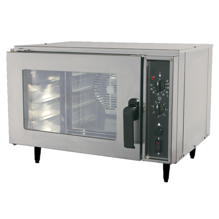 Product image #1 for Nu-Vu NCO3 Countertop Half-Size Electric Convection Oven, 3 Half-Pan Capacity