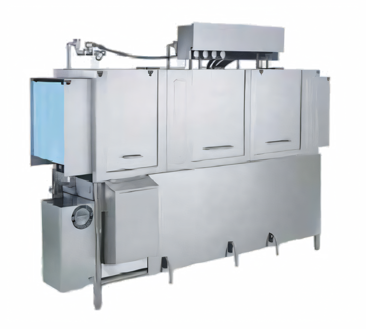 Product image #1 for Jackson AJ-86CE High-Temperature Adjustable-Speed Multiple-Tank Rack Conveyor Dishwasher with Electric Tank Heat