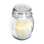 Thumbnail image #1 for American Metalcraft 3306 Cheese Shaker, 6 oz, Glass, Stainless Steel Perforated Top Case of 36