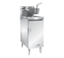 Thumbnail image #1 for Comstock-Castle Castle Series 15-Inch Floor Model Gas Tube-Type Fryer, 40 lb Capacity