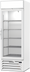 Thumbnail image #1 for Beverage-Air MarketMax 1-Section White Reach-In Glass Door Merchandiser Refrigerator, 19.08 Cu. Ft., Bottom Mount