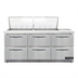 Thumbnail image #1 for Continental Refrigerator Designer Line D72N24M-FB-D 72