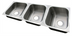 Thumbnail image #1 for Advance Tabco Smart Series 3-Compartment Undermount Sink Bowl, 10 x 14 x 10 Inch, 18 Gauge 304 Stainless Steel