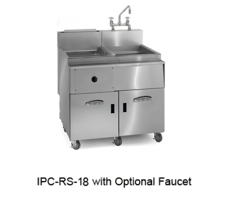Product image #1 for Imperial 16-Gallon Single Tank Stainless Steel Pasta Rinse Station