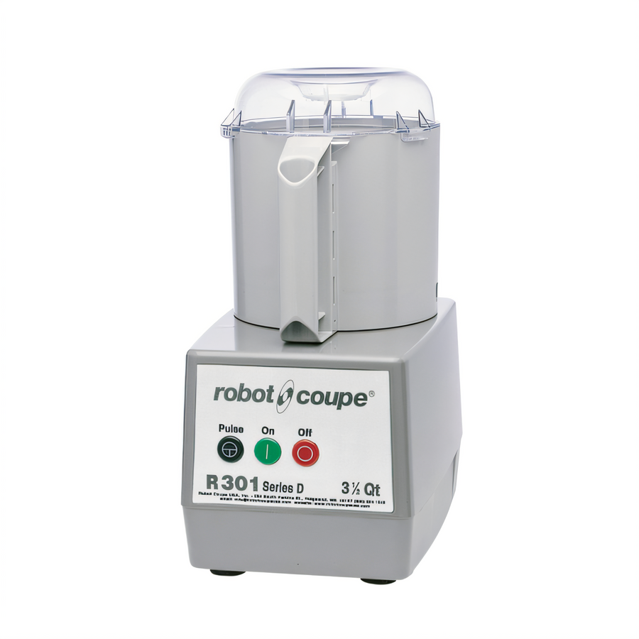 Product image #1 for Robot Coupe R301B Bowl-Style Commercial Food Processor / Vegetable Prep Machine with 3.7 Liter Plastic Bowl