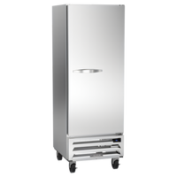 Beverage-Air Horizon Series One-Section Reach-In Freezer, 24 Inch Wide, 11.9 Cu. Ft., Solid Door, Bottom-Mount, Stainless Steel