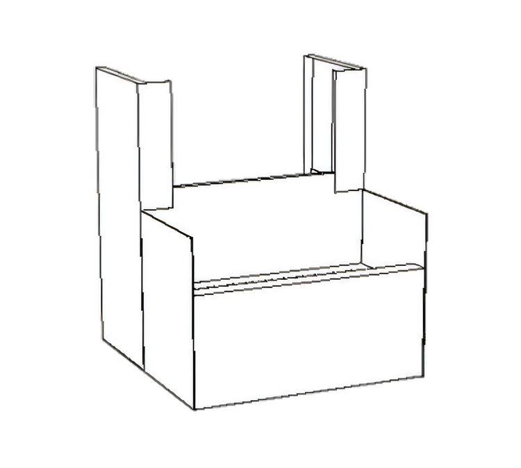 Product image #1 for Perlick Top Shelf TS Series Stainless Steel Underbar Beer Drainer, 18 Inch W x 18-9/16 Inch D, for 4040A Space Saver Dispensing Heads