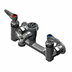 Thumbnail image #1 for T&S Brass Wall-Mount Service Sink / Mop Sink Mixing Faucet with Vacuum Breaker Spout, Pail Hook, Garden Hose Outlet, and 8-Inch Centers