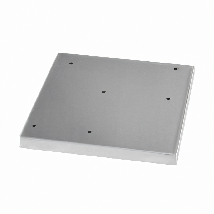 Product image #1 for Glastender 90° Inside Corner Drink Rail Filler, Stainless Steel