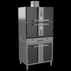 Thumbnail image #1 for Kopa Grilling Solutions KOPA TYPE 501SC 36-inch Charcoal Oven, Self-Standing with Cabinet Stand and Heated Open Shelf