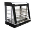 Thumbnail image #1 for Omcan 27-Inch Countertop 3-Tier Hot Food Merchandiser / Display Warmer with Glass Sides